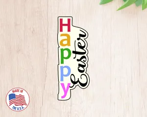 Happy Easter Plaque Cookie Cutter