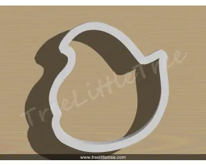 Dabbing Bunny Cookie Cutter