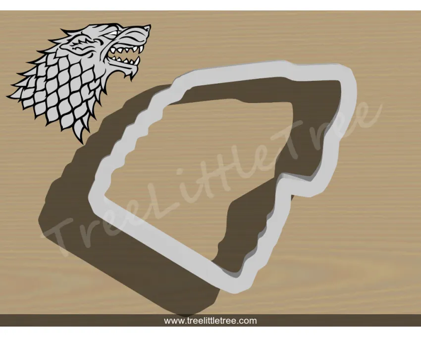 Make Delicious Cookies with House of Stark Symbol and Game of Thrones Cookie Cutters Buy Movie
