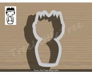 Japanese Boy Doll Cookie Cutter