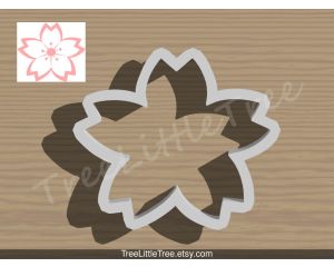 Japanese Cherry Blossom  (Sakura) Cookie Cutter