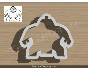 Japanese Sumo Wrestler Cookie Cutter