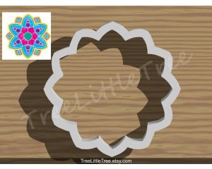 Diwali Flower Cookie Cutter