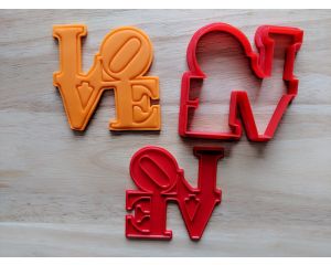 Love Cookie Cutter and Stamp Set