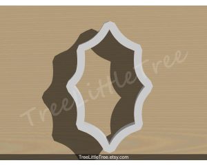 Holly Leaf Cookie Cutter