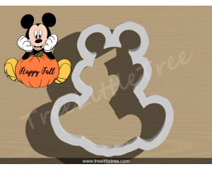 Floral Pumpkin Cookie Cutter.