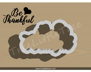 Thankful Pumpkin Cookie Cutter. 