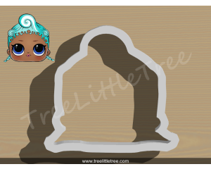 Splash Queen Cookie Cutter