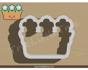 Cactus Family Cookie Cutter