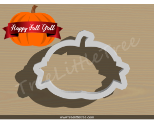 Mickey Pumpkin Plaque Cookie Cutter. 