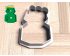 Dinosaur Number 8 Cookie Cutter. Dinosaur Cookie Cutter. Birthday Cookie Cutter