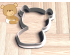 Baby  Bear Cookie Cutter. Cartoon Cookie Cutter