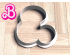 Letter B Cookie Cutter. Barbie Cookie Cutter. 