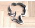 Barbie Cookie Cutter. Toy Cookie Cutter