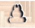 Labubu Name Plaque Cookie Cutter. Custom  POP Mart Cookie Cutter.