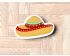 Sombrero Style 1 Cookie Cutter. Fiesta Cookie Cutter.  Cinco de Mayo Cookie Cutter.