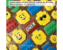 Lego Man Head Cookie Cutter. Toy Cookie Cutter