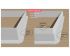 Letter H Cookie Cutter. Alphabet Cookie Cutter