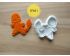 Charmander Cookie Cutter and Stamp Set. Pokemon Cookie Cutter