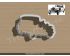 Vintage Car 1930 Cookie Cutter. Car Cookie Cutter