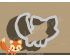 Cute Fox Cookie Cutter. Animal Cookie Cutter