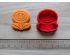 Fire Flower Cookie Cutter and Stamp Set. Super Mario Cookie Cutter