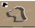 Labrador Retriever Dog Cookie Cutter. Pet Cookie Cutter