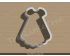 Dress Cookie Cutter. Baby Shower Cookie Cutter