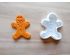 Ginger Bread Man Cookie Cutter and Stamp Set. Christmas Cookie Cutter