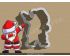 Dabbing Santa Claus Cookie Cutter. Christmas Cookie Cutter