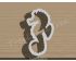 Seahorse Cookie Cutter. Animal Cookie Cutter