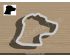 Labrador Retriever Dog Cookie Cutter. Pet Cookie Cutter