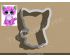 Beanie Boo Cookie Cutter. Toy Cookie Cutter