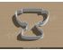 Trophy Cookie Cutter. Sports Cookie Cutter