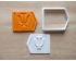 Quantum Ket-Psi Cookie Cutter and Stamp Set. Quantum Cookie Cutter