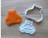 Snorlax Cookie Cutter and Stamp Set. Pokemon Cookie Cutter