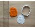 Che Guevara Cookie Cutter and Stamp Set. Celebrity Cookie Cutter