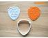 Rocky Paw Patrol Cookie Cutter and Stamp Set. PAW Patrol Cookie Cutter