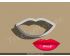 Lip Style2 Cookie Cutter.Valentine's day Cookie Cutter