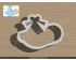 Baby Boy Cookie Cutter. Baby Shower Cookie Cutter