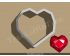 Diamond Heart Cookie Cutter. Valentine's day Cookie Cutter