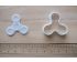 Fidget Spinner Cookie Cutter and Stamp Set. Toy Cookie Cutter