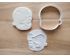 Boss Baby Cookie Cutter and Stamp Set. Cartoon Cookie Cutter