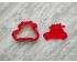 Car With Christmas Tree Cookie Cutter and Stamp Set. Christmas Cookie Cutter
