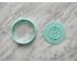 Green Lantern Cookie Cutter and Stamp Set. Super Hero Cookie Cutter