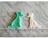 Santa's Little Helper cookie Cutter and Stamp Set. Simpson Family Cookie Cutter. Cartoon Cookie Cutter