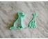 Santa's Little Helper cookie Cutter and Stamp Set. Simpson Family Cookie Cutter. Cartoon Cookie Cutter