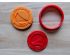 Golden State Warriors Cookie Cutter and Stamp Set. Sports Cookie Cutter