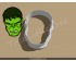 Hulk Head Cookie Cutter. Super Hero Cookie Cutter