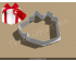 Gift Box with Tag Cookie Cutter. Christmas Cookie Cutter. Holiday Cookie Cutter